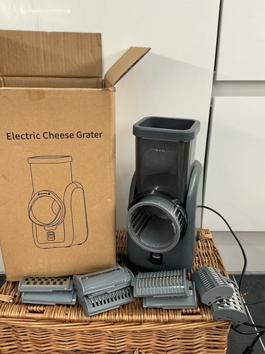 Electric cheese grater - cheese,