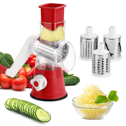 Rotary cheese grater - cheese,