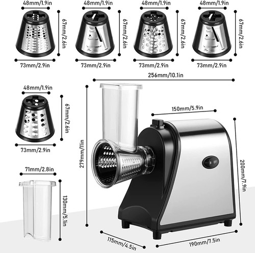 Electric grater 5in1 vegetable - electric,