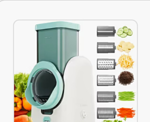 Electric cheese grater - cheese,