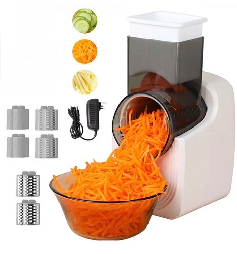 Electric salad slicer fruit - salad,
